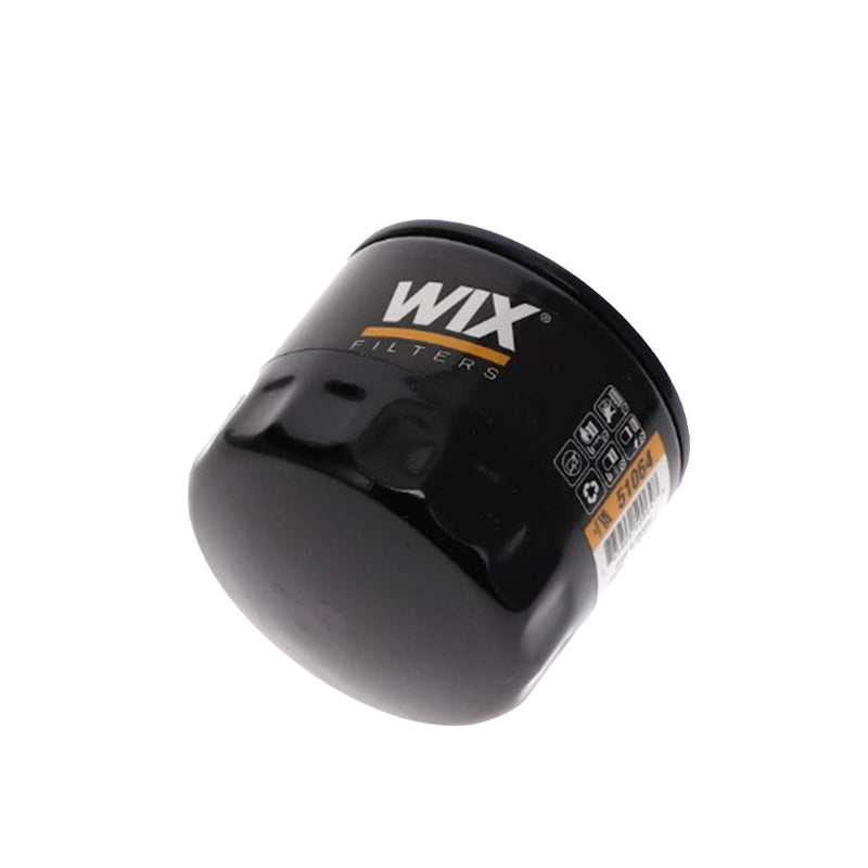 51064 WIX Spin-On Lube Filter (Replacement Compatible with Isuzu 2944566410, Yanmar 12915035151)