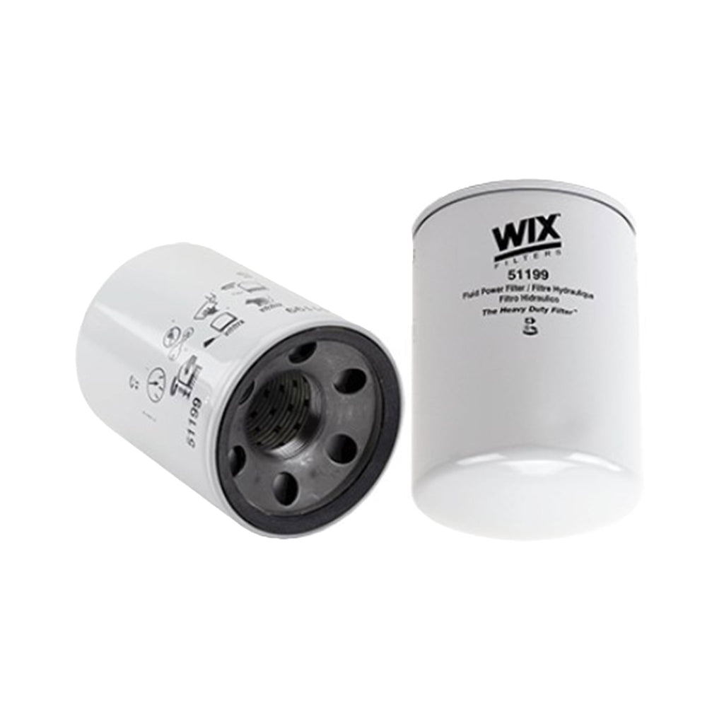51199 WIX Spin-On Hydraulic Filter (Replacement Compatible with Baldwin BT371-10, Donaldson P566922)