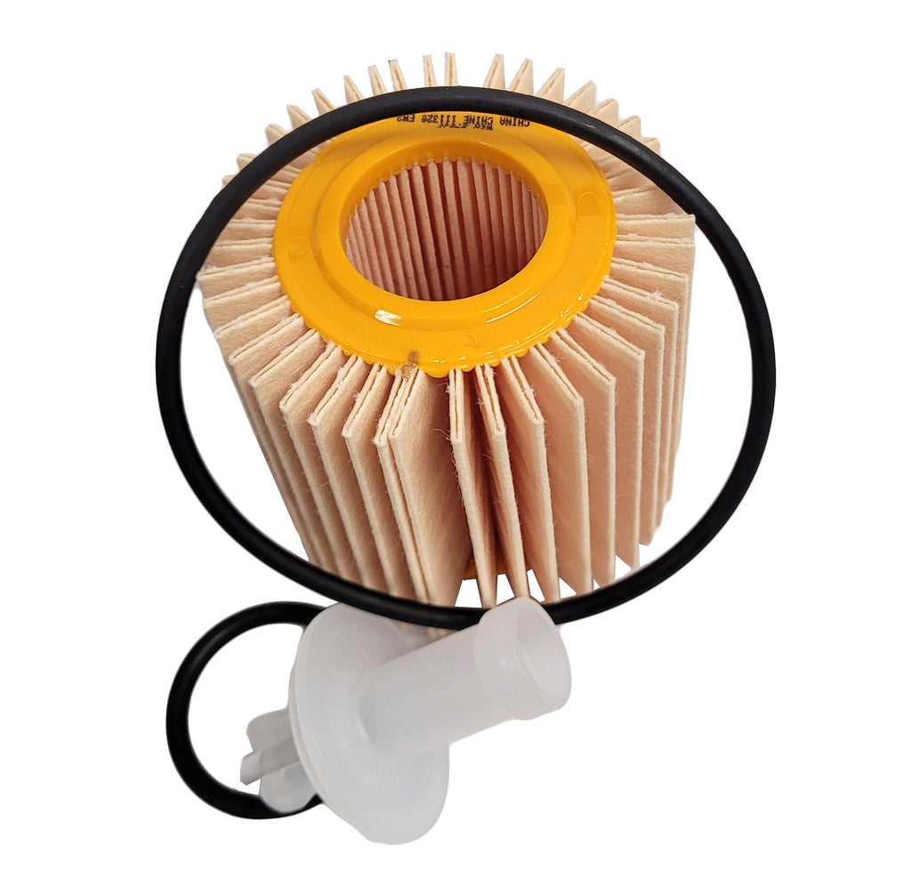 57047 WIX Cartridge Lube Metal Free Filter (Pack of 2) Replaces Toyota 415231090 - Crossfilters