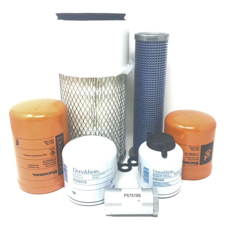 CFKIT Filter Maint Kit For Bobcat T140 T180 T190 W/Kubota V2203 Eng. (7 Filters) - Crossfilters