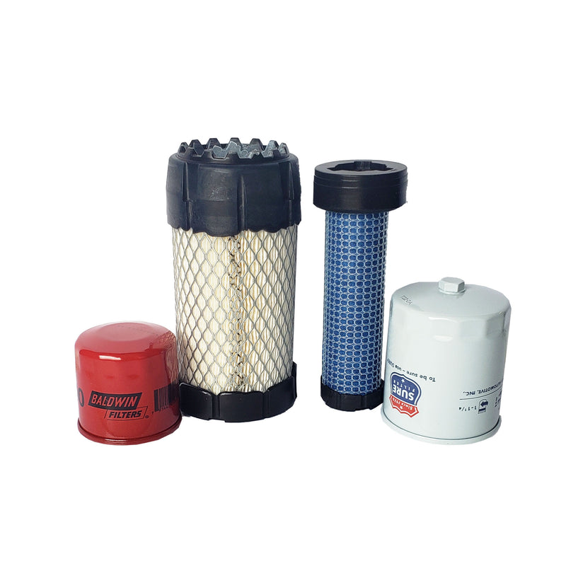 CFKIT Filter Service Kit Compatible with Bobcat MT52 MT55 MT85 MT100 Mini Track Loader
