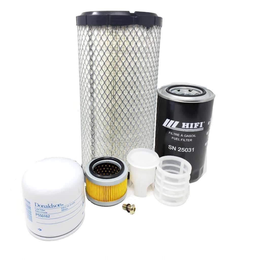 500 Hour CFKIT Maintenance Kit for Bobcat E60, E80, Replaces 7324359 - Crossfilters