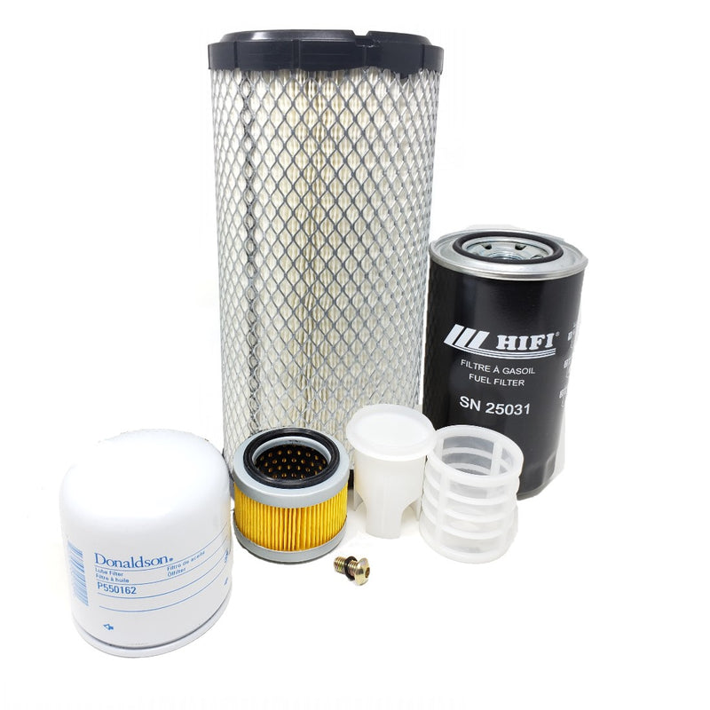 500 Hour CFKIT Maintenance Kit for Bobcat E60, E80, Replaces 7324359 - Crossfilters