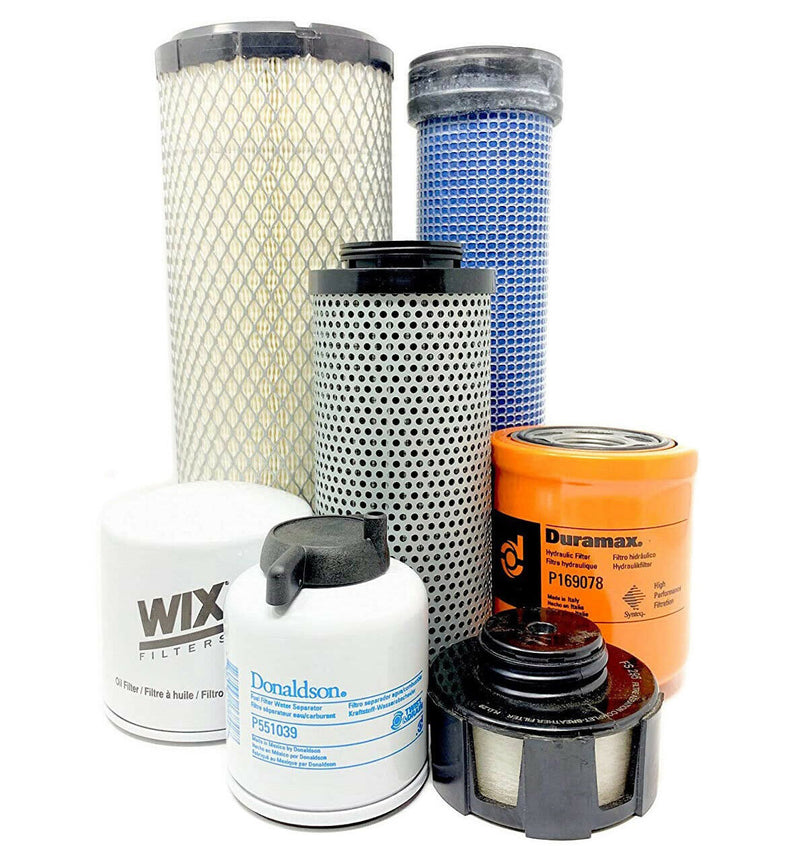 1000/2000 Hour CFKIT Maintenance Kit For Bobcat S510, S530, 7333701 - Crossfilters