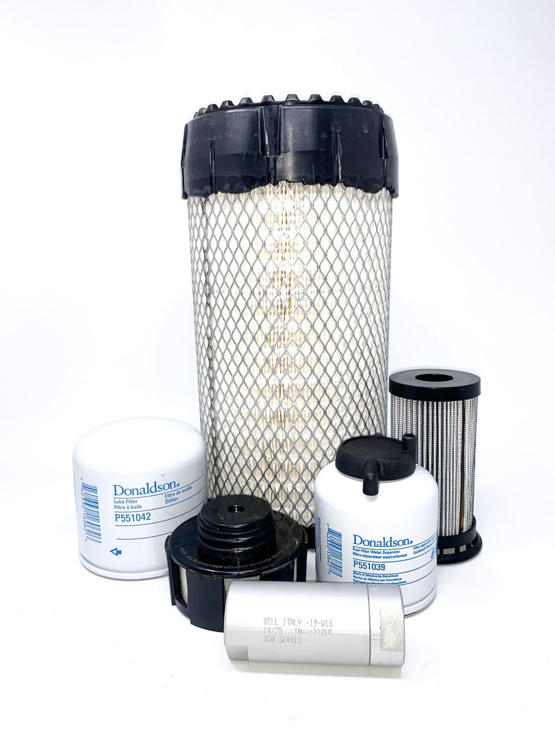 500/1500 Hour CFKIT Maintenance Kit For Bobcat A300, 7343848 - crossfilters