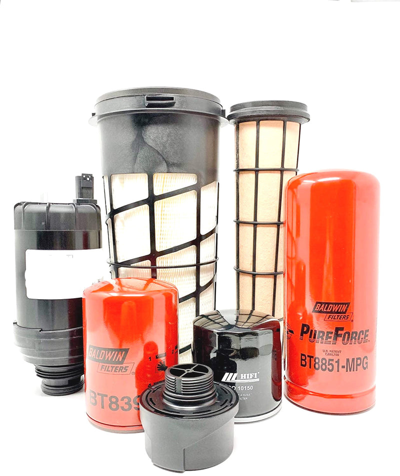 1000 Hour CFKIT Filter Kit For Bobcat 5600, 5610 Toolcat, Replaces 7330958 - Crossfilters