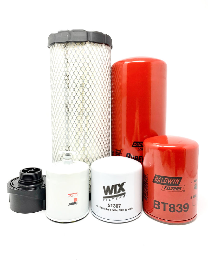 500 Hour CFKIT Maintenance Kit For Bobcat 337, 341, E50, E55, Replaces 7324333 - Crossfilters