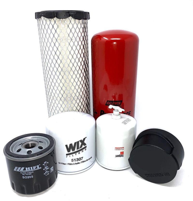 500 Hour CFKIT Filter Kit For Bobcat E32 And E35 Excavators, Replaces 7324348 - Crossfilters