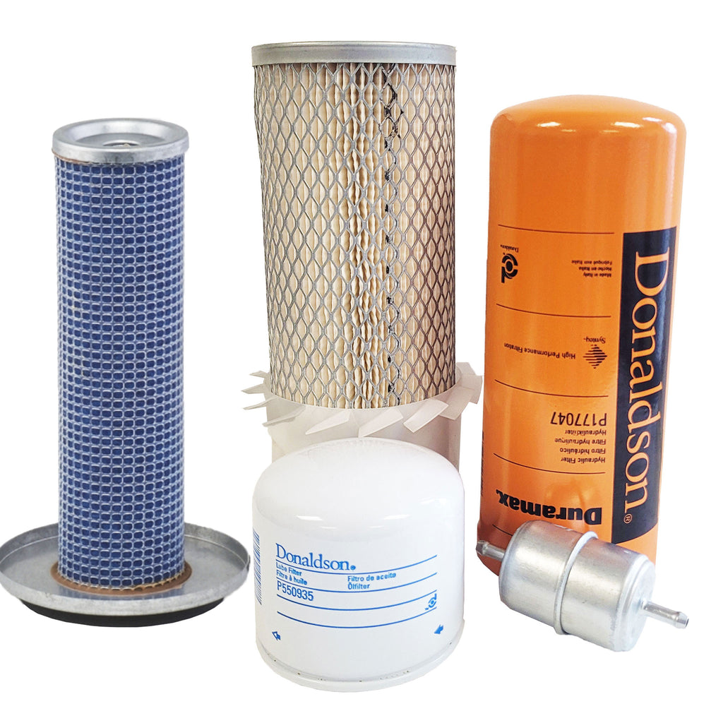 CFKIT Maintenance Filter Kit Compatible with Bobcat 742 S/N 509417999 & Below