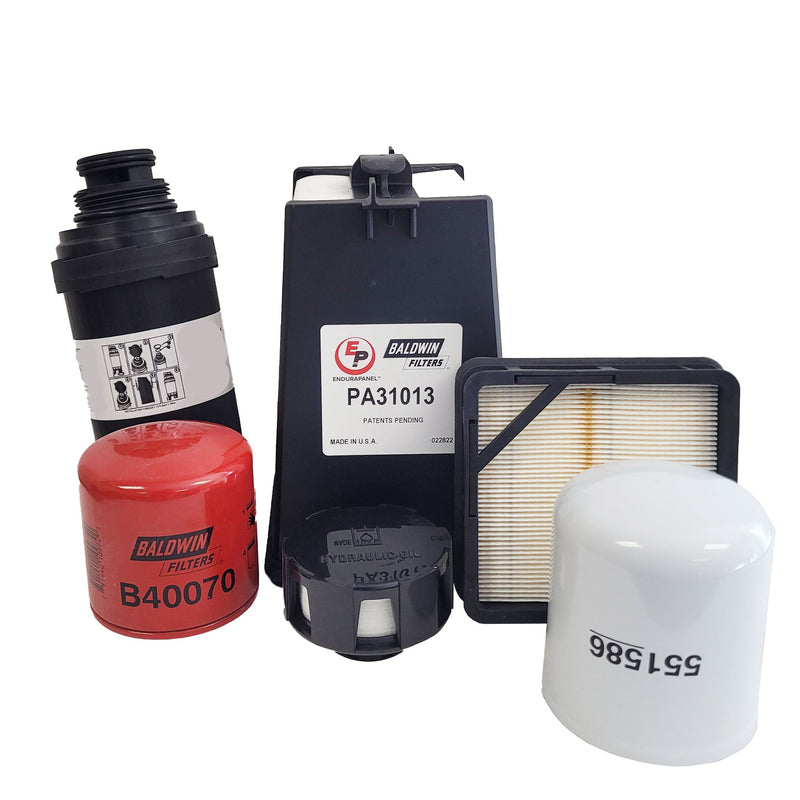 CFKIT 1000/3000 Hour Maintenance Filter Kit Compatible with Bobcat S630 S650 T630 T650 Loaders
