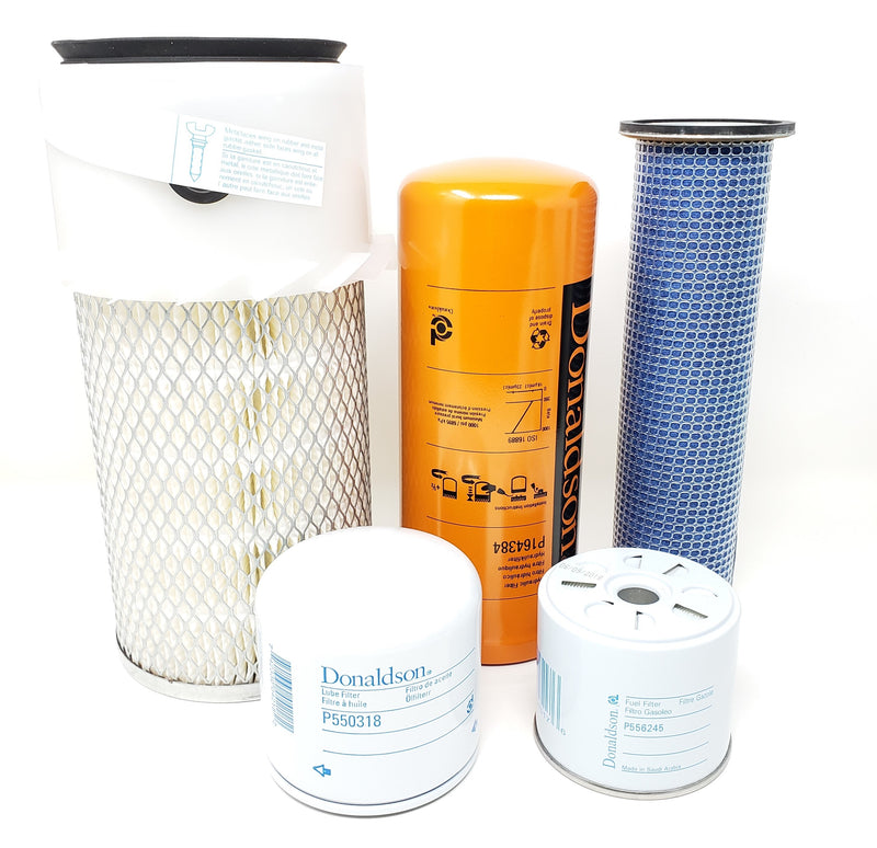 Bobcat Skid-Steer Loader 743 (SN:15001 & above) 743B 743D Maintenance Filter Kit - crossfilters