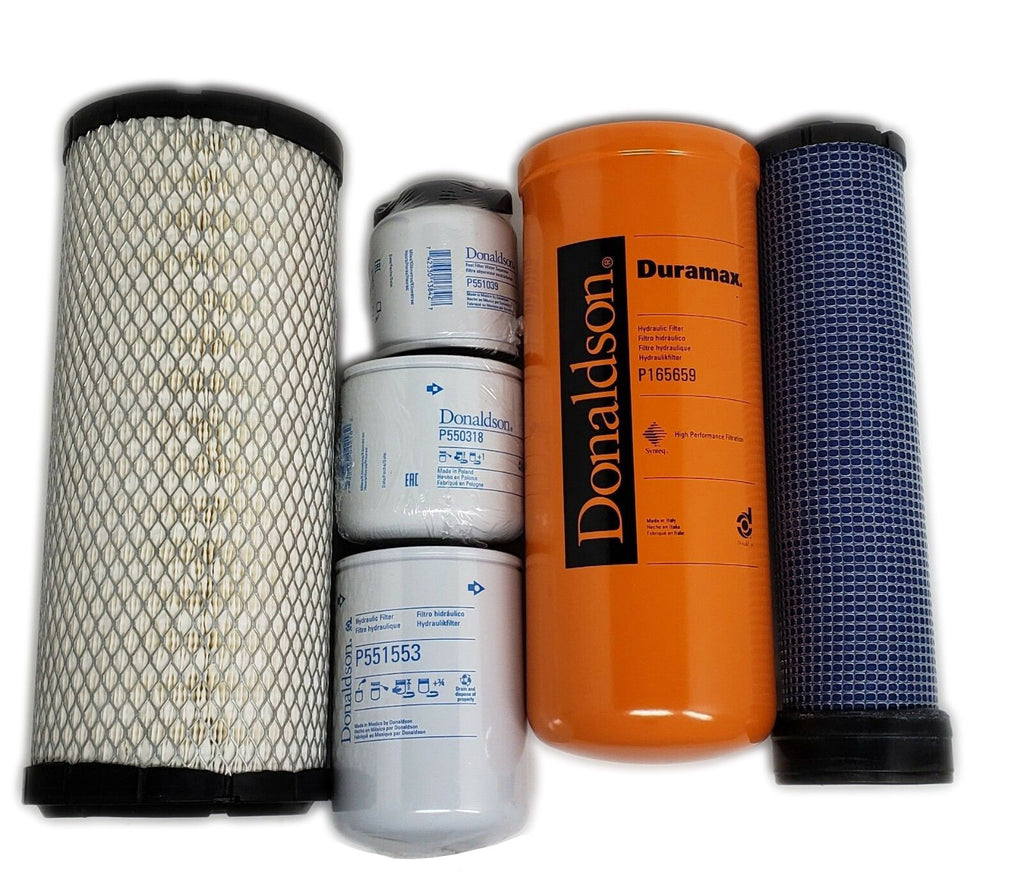 CFKIT Filter Kit for/Bobcat E55 w/V2403M-DI Eng. (Exc. S/N AJ1911001-up) - Crossfilters