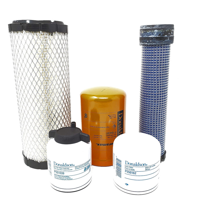 CFKIT Maintenance Filter Kit for Bobcat S70 Skid Steer w/Kubota D1005-E Eng. - Crossfilters