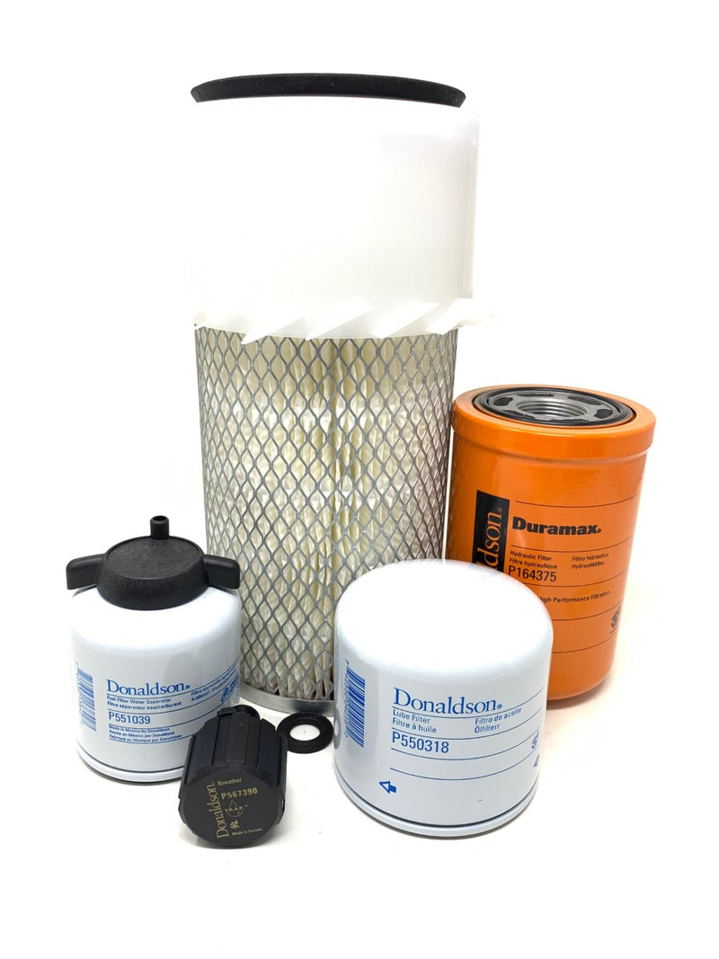 500 Hour CFKIT Filter Kit For Bobcat 773, S175, S185, S205, T180, T190 Loaders, Replaces 7343855 - crossfilters