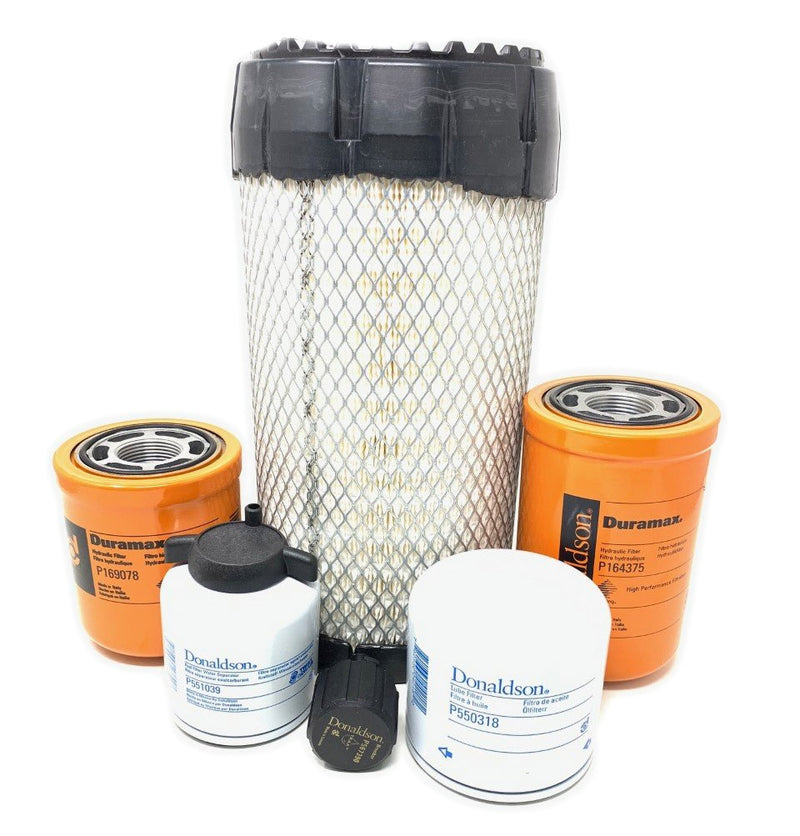500 Hour CFKIT Filter Kit, for Bobcat S/T 100, 200 Series Loader, It4 Engines, Replaces 7333699 - Crossfilters