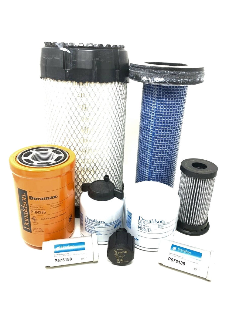 1000/2000 Hour CFKIT Maintenance Kit For Bobcat S160, S185, S205, T180, T190, Replaces 7333696 - Crossfilters