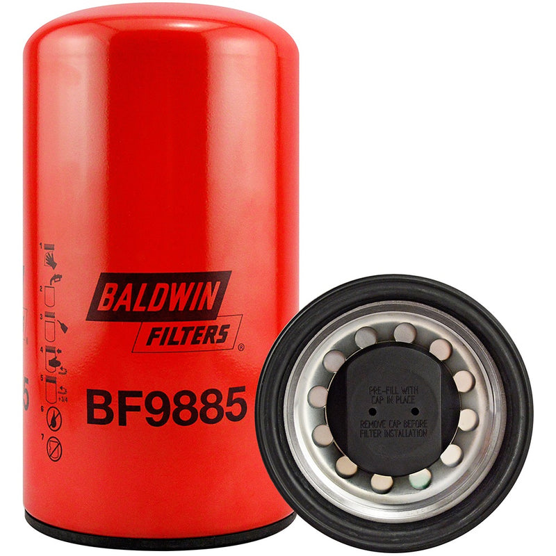 BF9885 Baldwin Fuel Spin-on (Replaces 2864993, 2893612, FF5776, WK12003) - Crossfilters