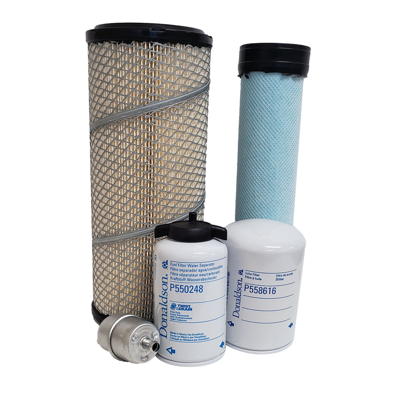 CFKIT Service Filter Kit Compatible with C A S E  40XT 60XT 75XT 85XT Skid Steer