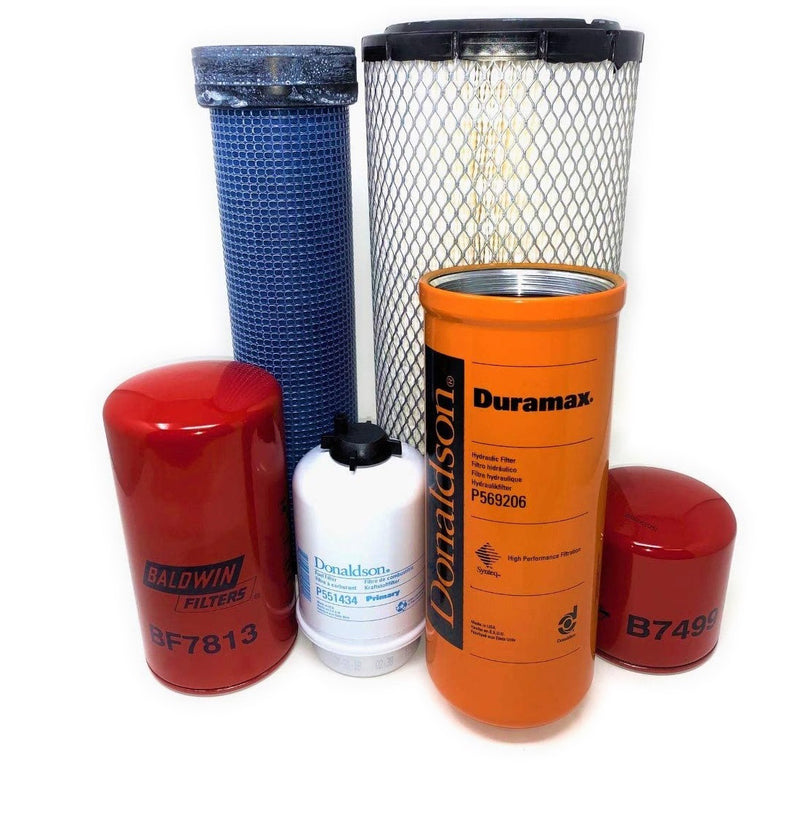 CFKIT Maintenance Filter Kit for CASE SR210 Skid Steer Loader - Tier 4B - Crossfilters