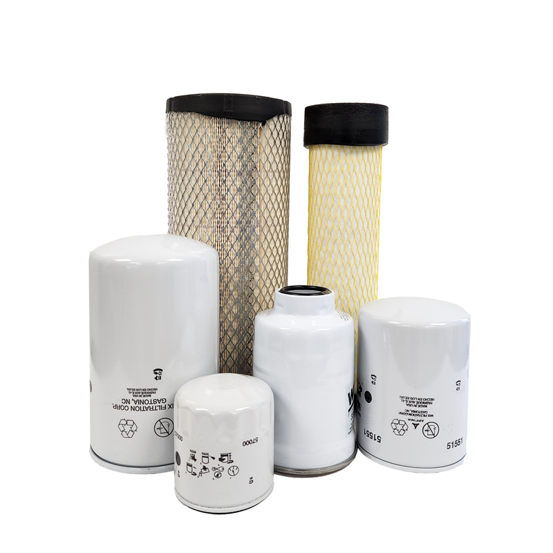 CFKIT Maintenance Filter Kit Compatible with C A S E  50C Farmall - Compact Tractor (02/14 - (01/17)