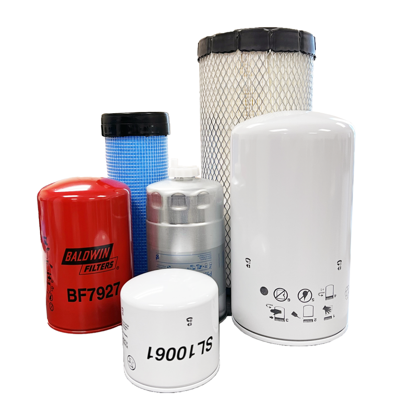 CFKIT Maintenance Filter Kit Compatible with C A S E  Farmall 100C Tier B (11/17 - 10/18)