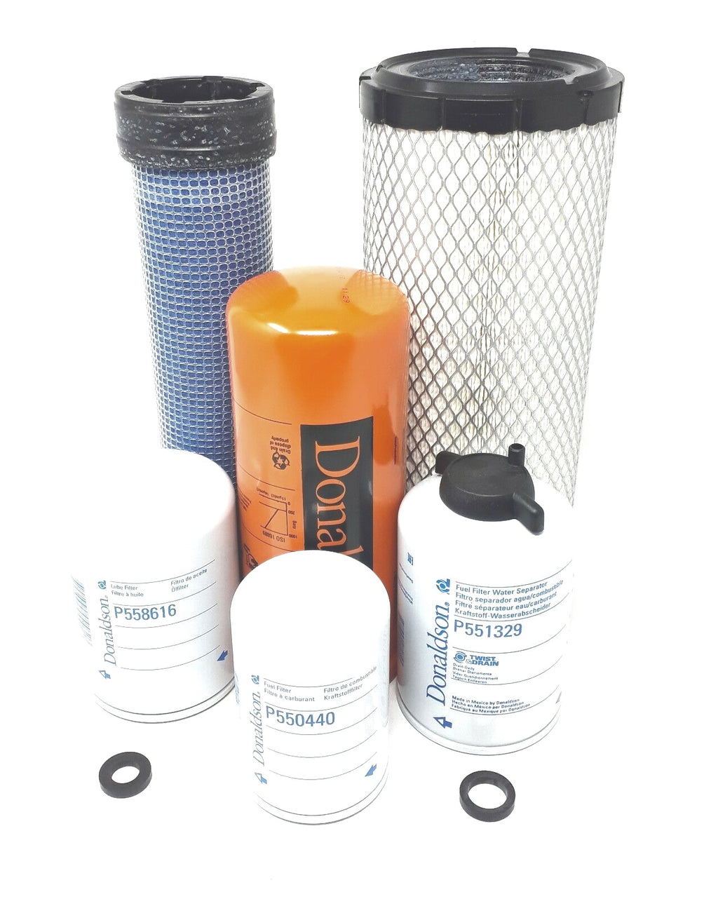 CFKIT Maintenance Filters Kit for 580E Backhoe Loaders CASE/CASE IH - Crossfilters