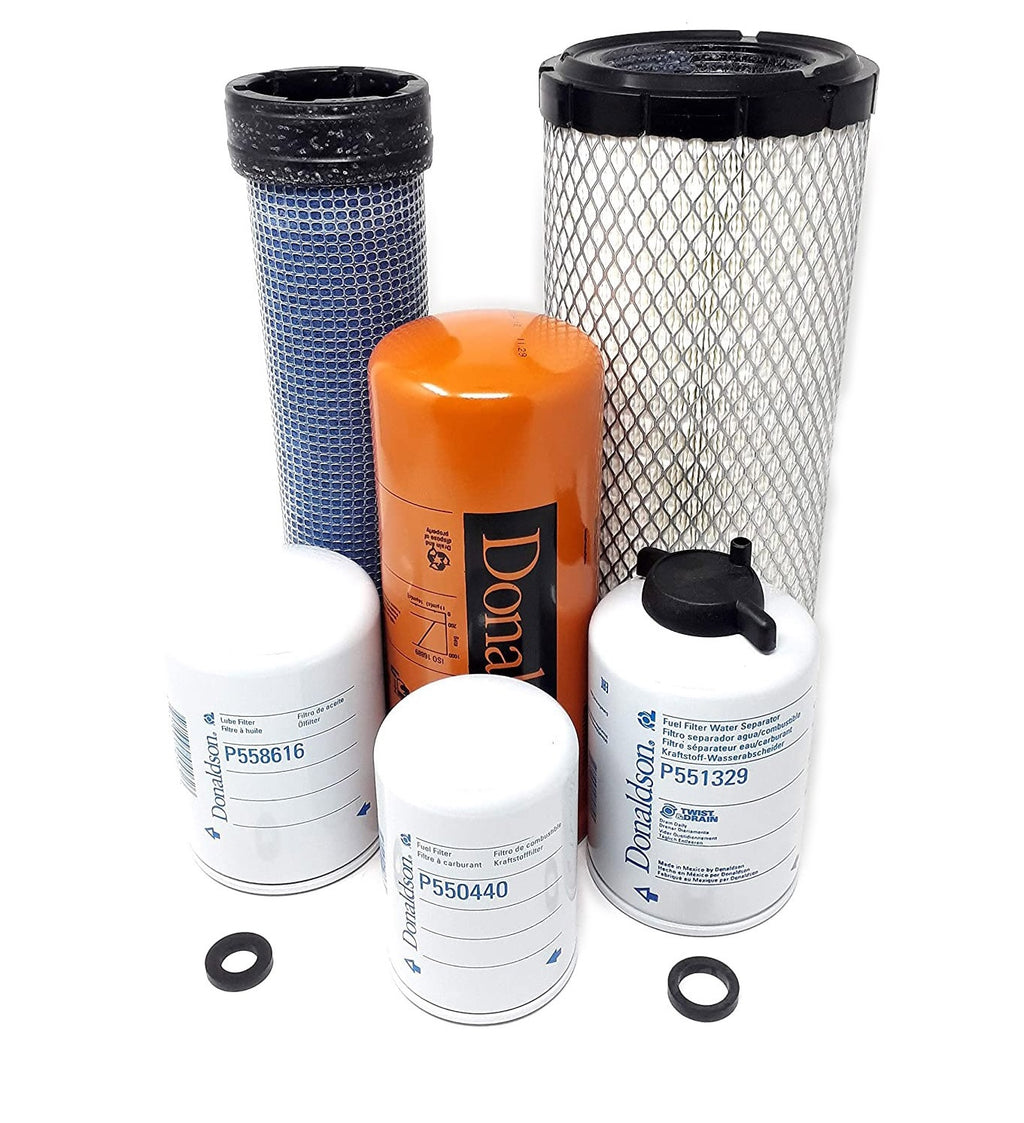 CFKIT Maintenance Filters Kit for Case 1845C & 1840 (Radial Seal Air Filters) - Crossfilters