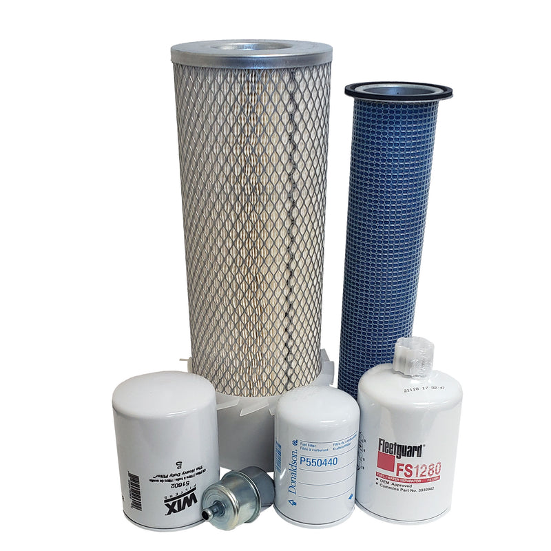 CFKIT Service Filter Kit Compatible with C A S E 580SK Loader Backhoes