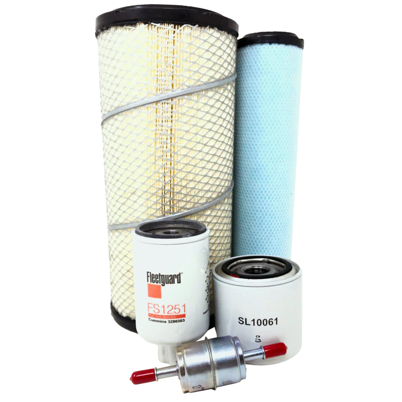 CFKIT Filter Kit for Case SV250 Skid Steer Loader - Crossfilters