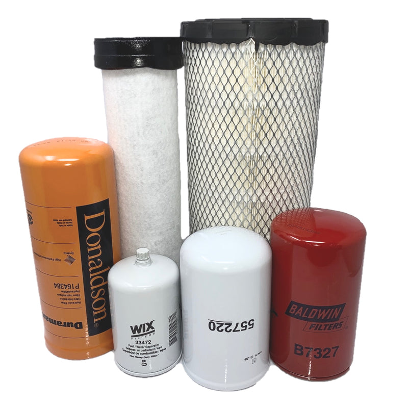 CFKIT Filter Kit for Case 590 Super M (590SM) Loader Backhoes w/445T (4.5L) - Crossfilters