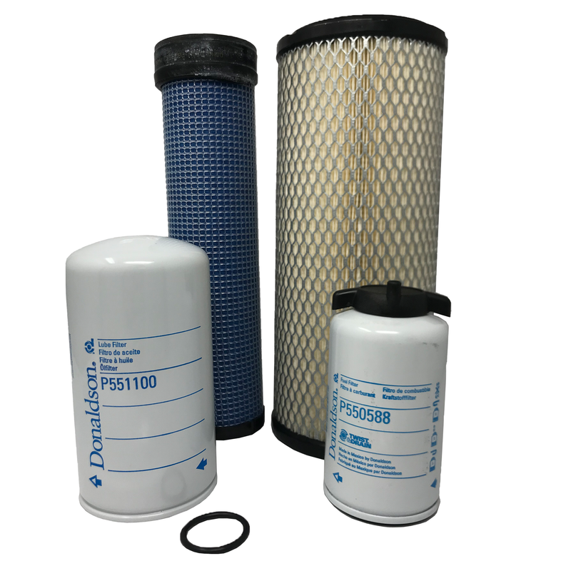 CFKIT Service Filter Kit for CASE 445 Skid Steer BSN N7M454787 (03/04 - 12/07) - Crossfilters
