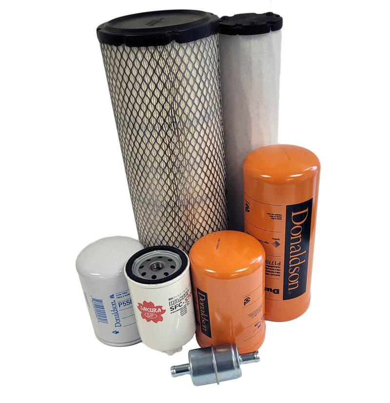 CFKIT Maintenance Filter Kit Compatible with/C A S E 570L XT Series-2 Turbo Loader Backhoes
