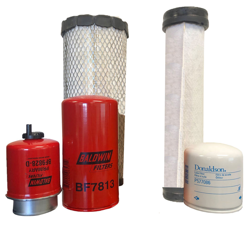 CFKIT Service Filter Kit Compatible with/C A S E TV380 Compact Track Loader Tier 4A (07/12 - 04/17)