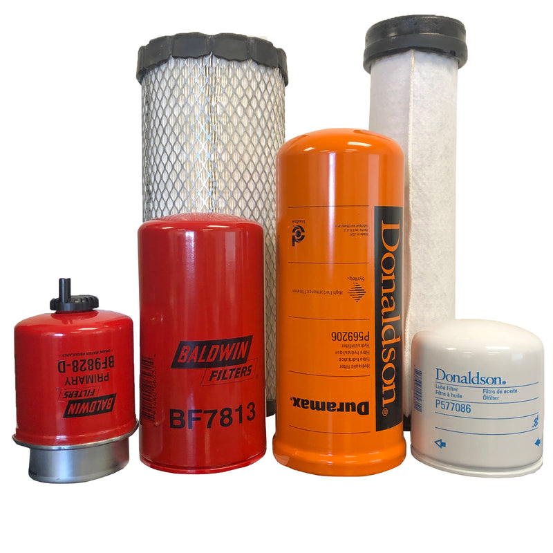 CFKIT Maintenance Filter Kit for/CASE SR270 Skid Steer Loader Tier 4B - Crossfilters