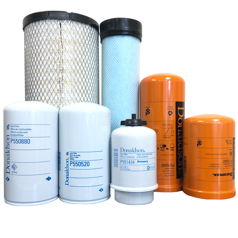 CFKIT Maintenance Filter Kit for CASE 580SN Loader Backhoe Tier 3 (04/10 - 07/15) - Crossfilters