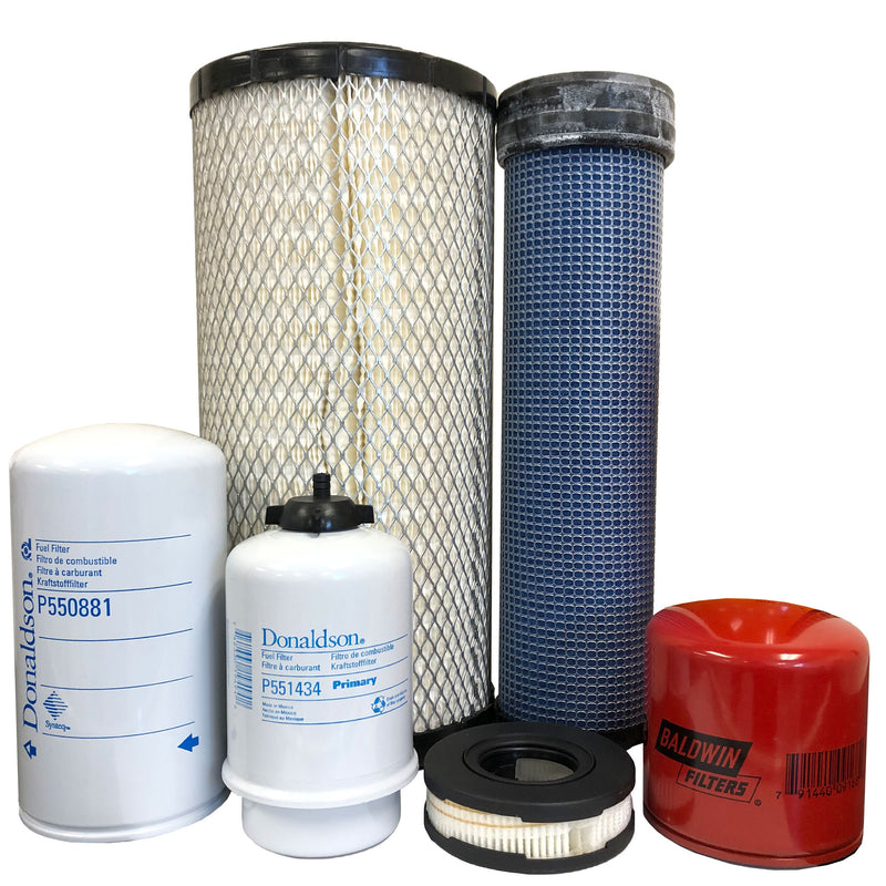 Ā CFKIT Service Filter Kit Compatible with C A S E  TR270 Track Loader Tier 4B (10/13 - 12/19)