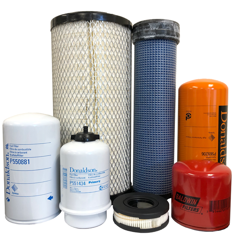 CFKIT Maintenance Filter Kit for CASE TR270 Track Loader Tier 4B (10/13 - 12/19) - Crossfilters