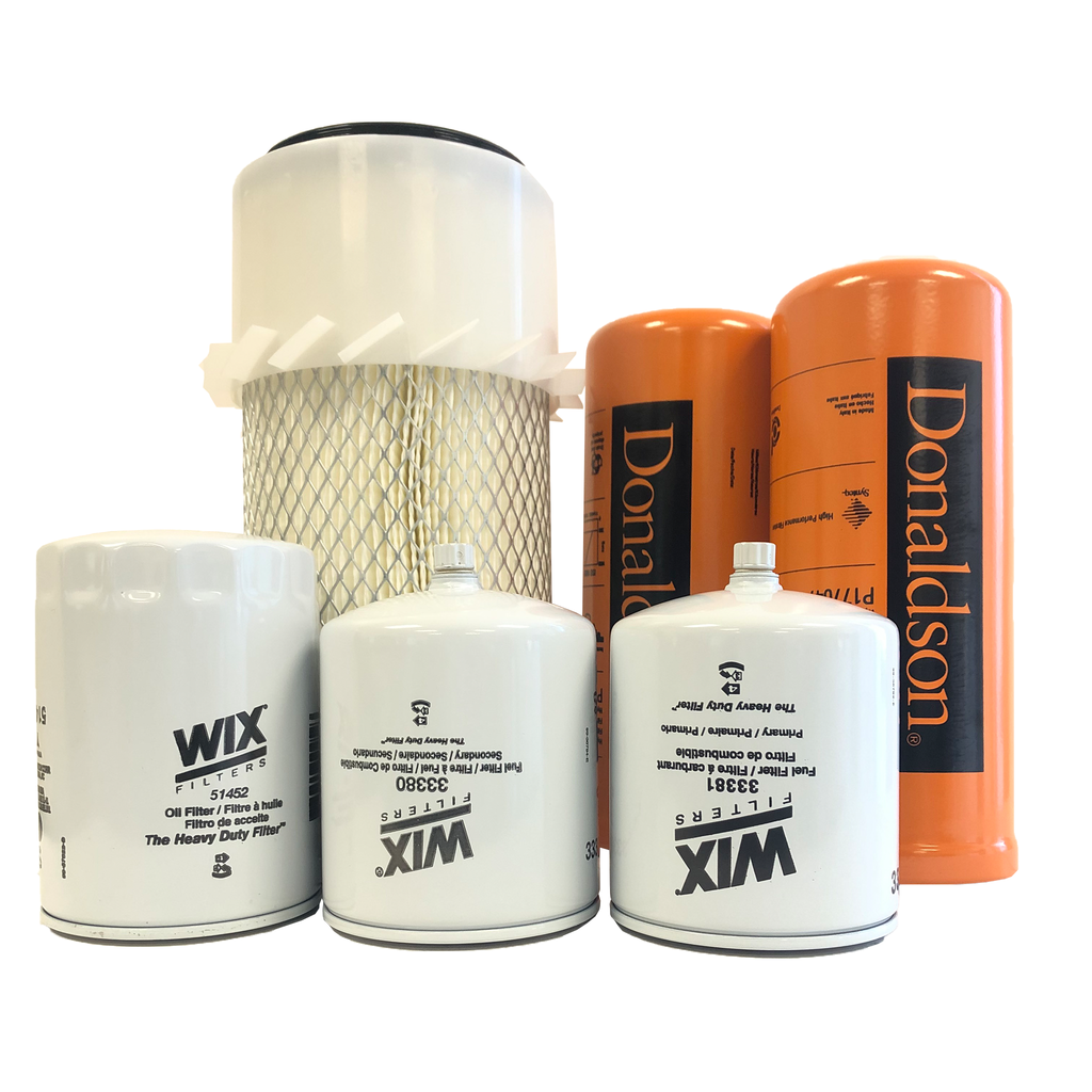 CFKIT Maintenance Filter Kit Compatible with/C A S E 1835B Uni-loader w/ G188 Diesel Eng.