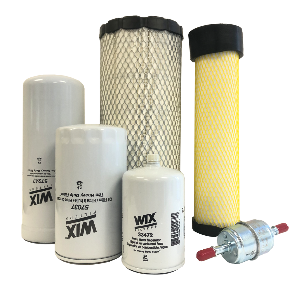 CFKIT Maintenance Filter Kit Compatible with C A S E 445CT Compact Track Loader (04/05 - 12/07)