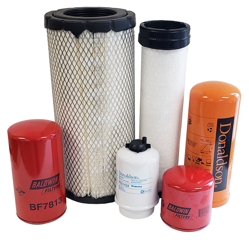 CFKIT Filter Maintenance Kit Compatible with C A S E TR340 Skid Steer