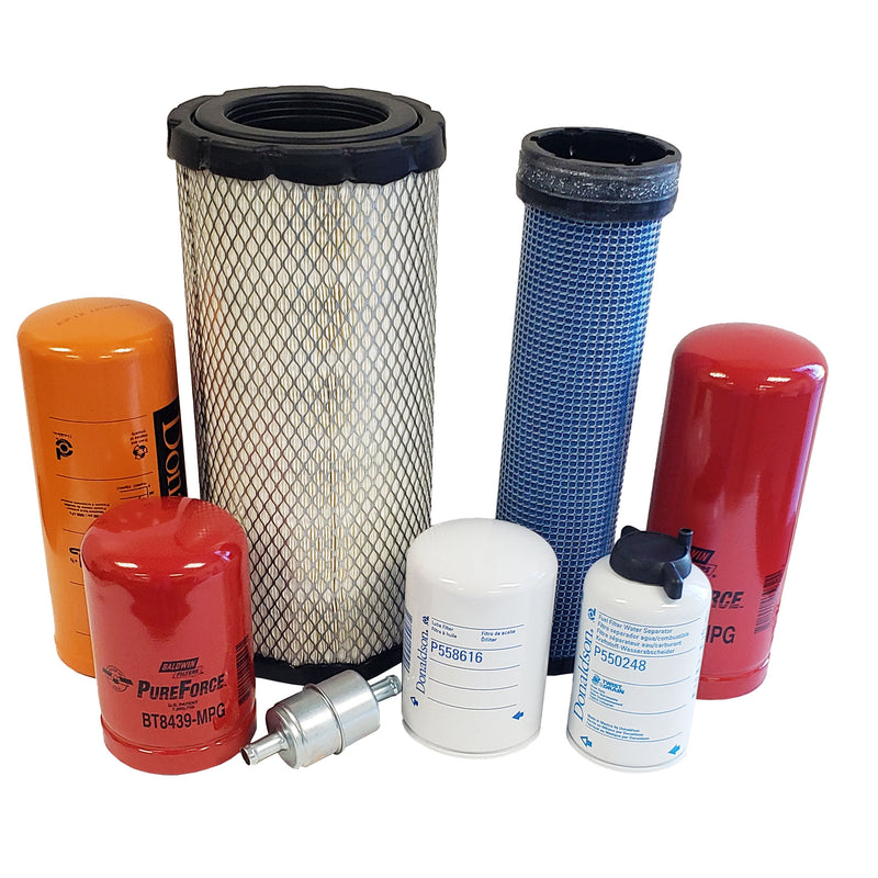 CFKIT Maintenance Filter Kit Compatible with C A S E  580SM (Dec 1999-Dec 2004)