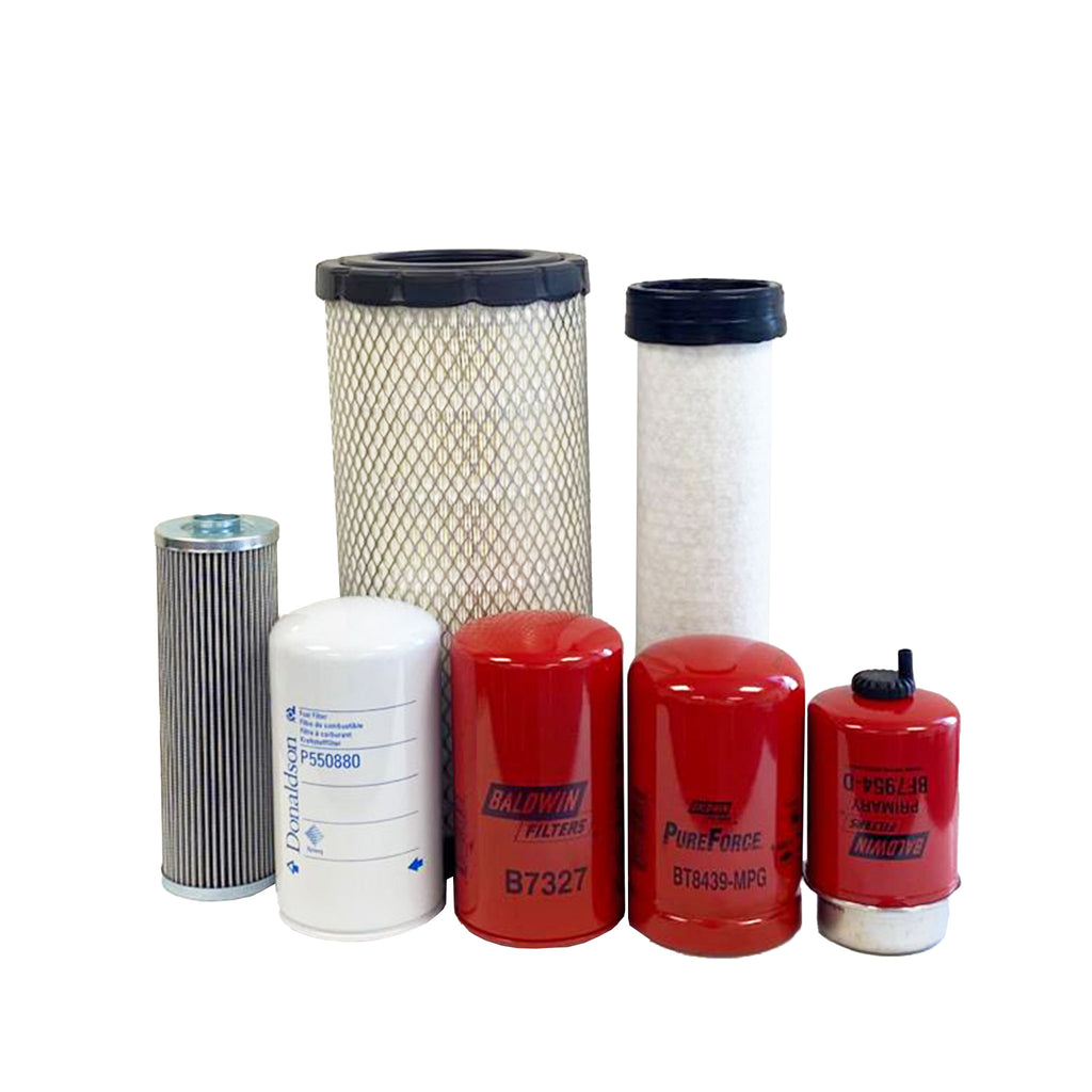 CFKIT Maintenance Filter Kit Compatible with C A S E 580 SM Series 3