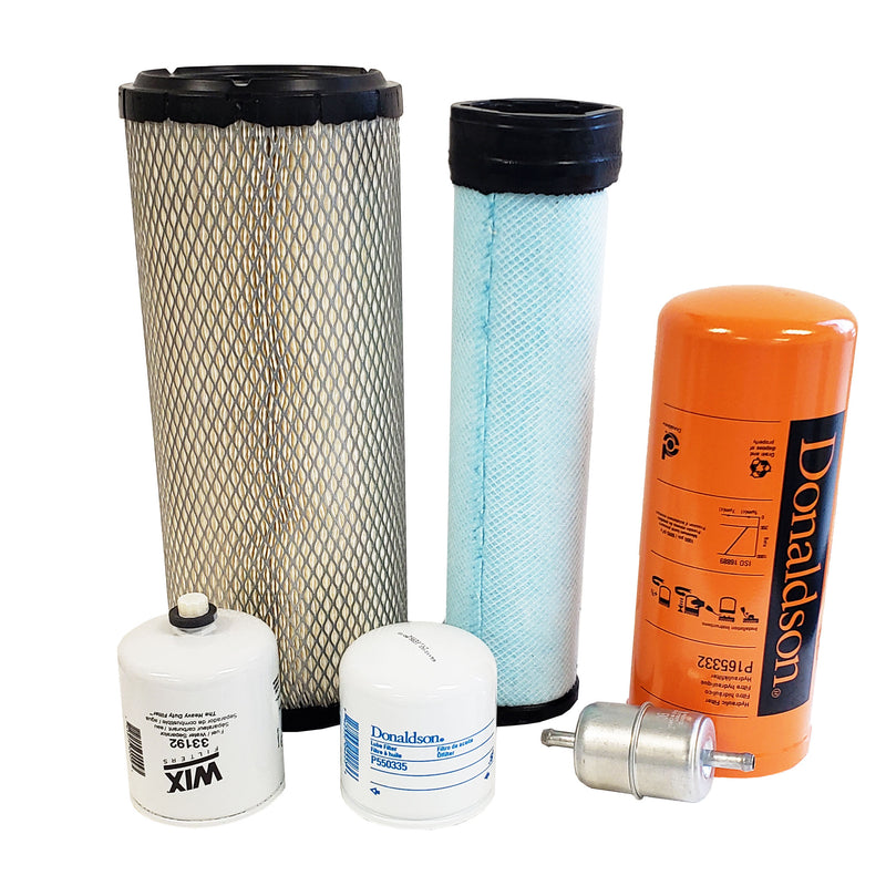 CFKIT Maintenance Filter Kit Compatible with C A S E  420, 420CT Compact Skid Steer w/422T/M2 Eng.