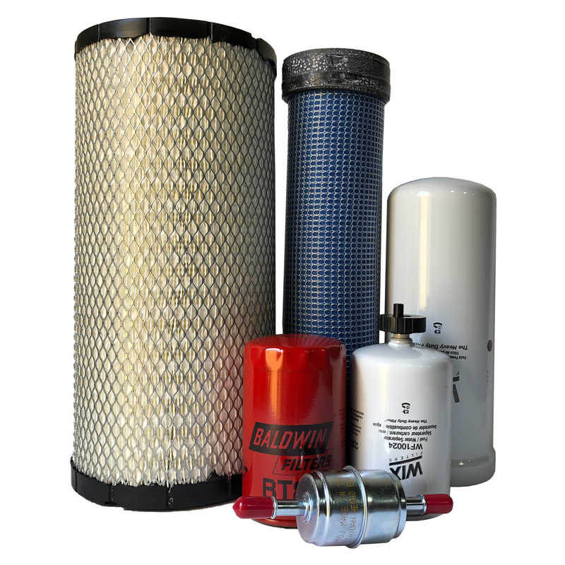 CFKIT Maintenance Filter Kit Compatible with-C A S E  440CT Loaders w/ 445T/M2 Engine.