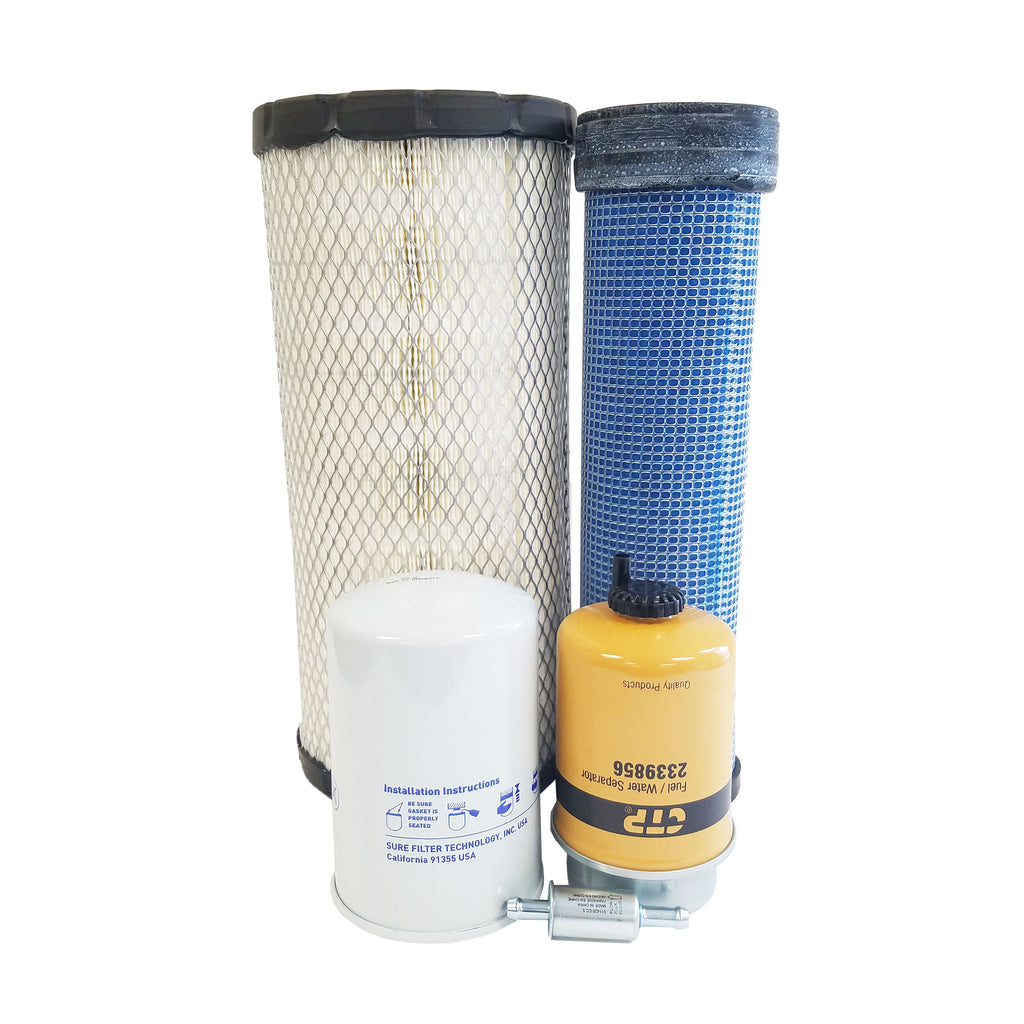 CFKIT Service Filter Kit Compatible with C A T 236B, 277B (Serial # Prefix MDH)