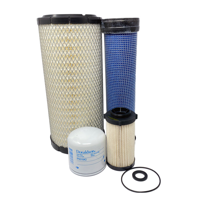 CFKIT Filter Kit for CAT 299D, 299D XHP Compact Track Loaders w/c3.8 Eng - Crossfilters