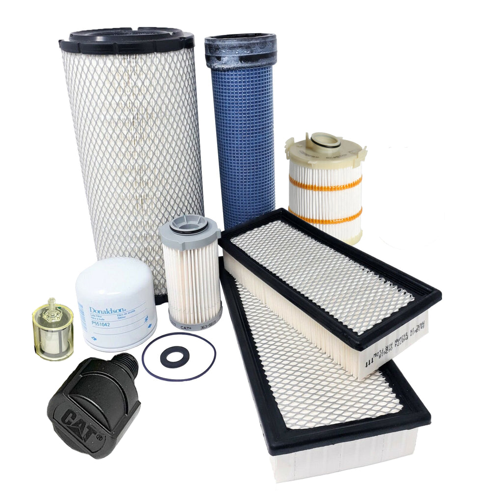 CFKIT 1000 Hours Filter Kit For CAT 257D 277D 287D 297D 297DXHP 297D2 297D2XHP - Crossfilters