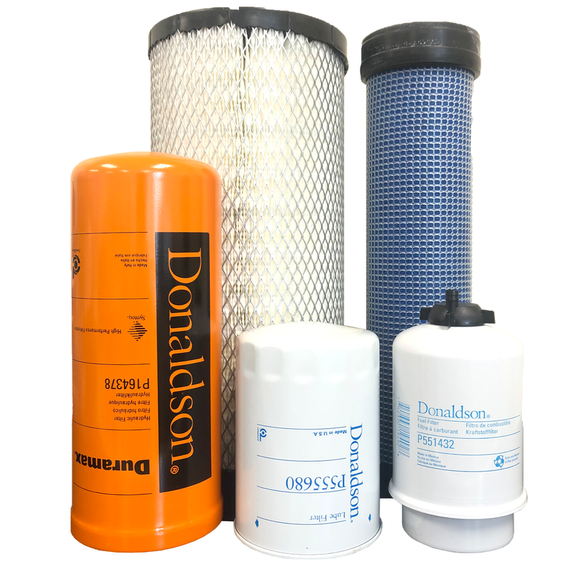 CFKIT Maintenance Filter Kit for CAT 287B Loader w/ 3044C Eng. to S/N CJS37727 - Crossfilters