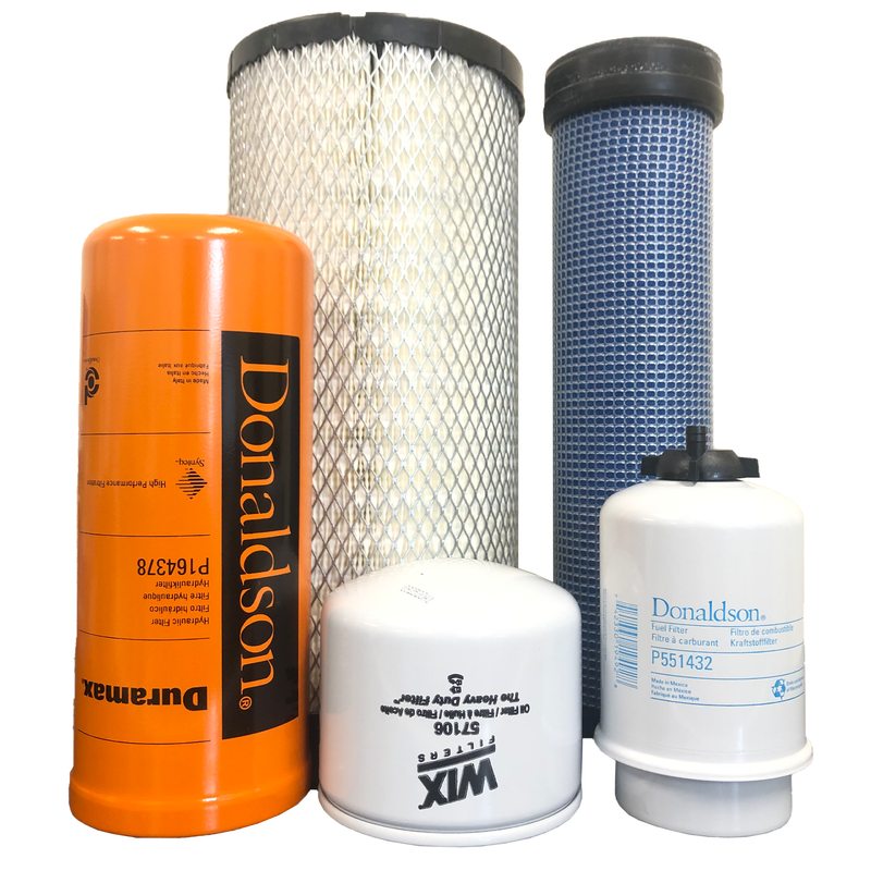 CFKIT Maintenance Filter Kit for CAT 287B Loader w/ 3044C Eng. CJS37727-up; - Crossfilters