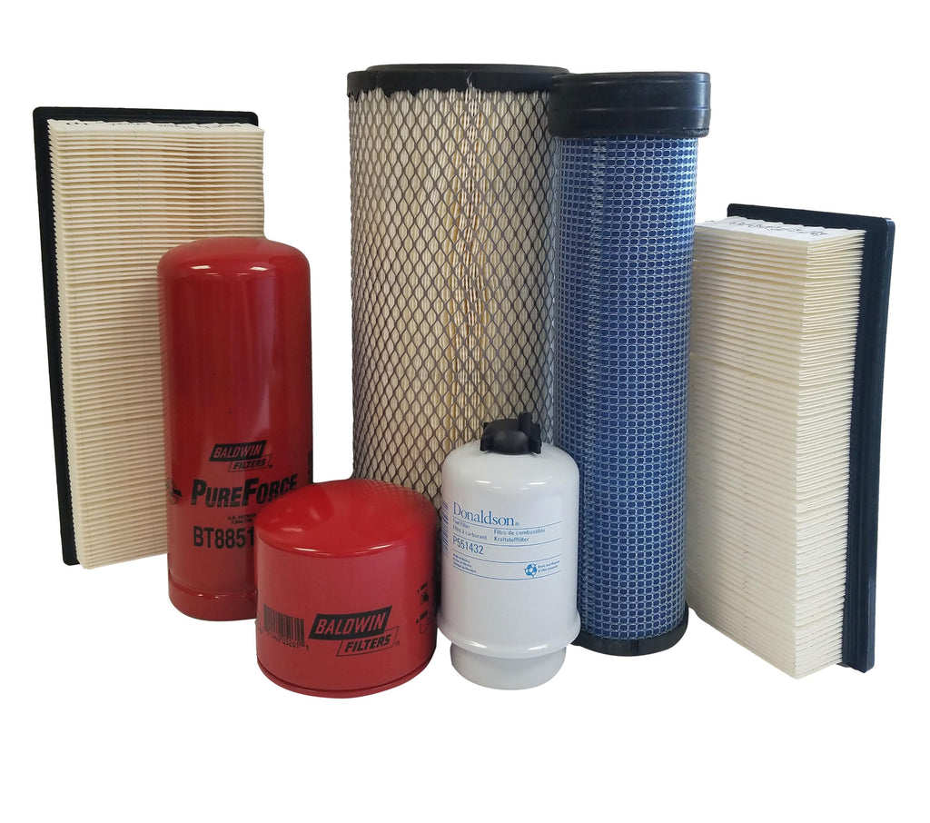 CFKIT Maintenance Filter Kit Compatible with C A T 262C2 Skid Steer w/ C3.4 Eng